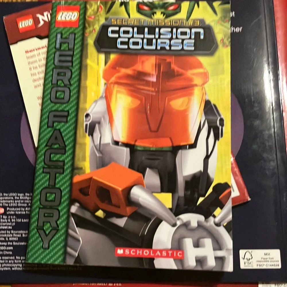 Lego Ninjago & Hero Factory‎ Book Set of Four - comic and reading styles